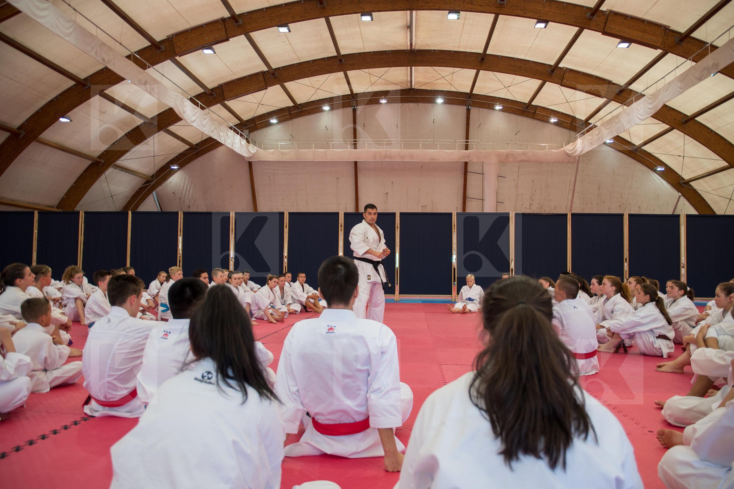 Photo of WKF youth training camp N°7